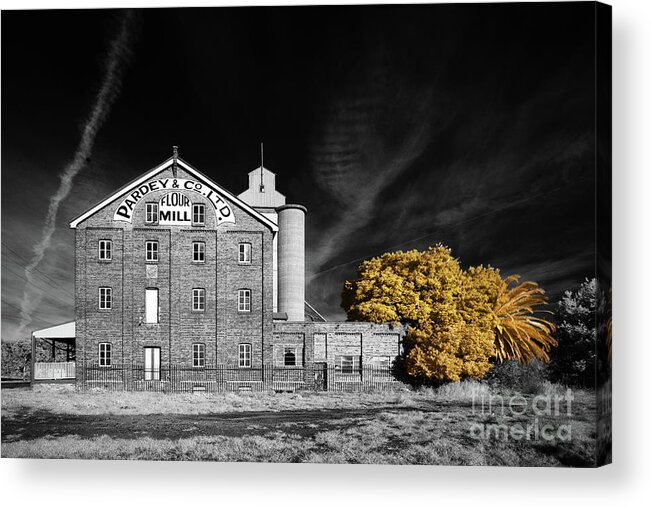 Mill Acrylic Print featuring the photograph Pardey 1 by Russell Brown