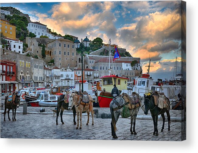 Greek Culture Acrylic Print featuring the photograph Piaca 2 by Photo By Dimitrios Tilis