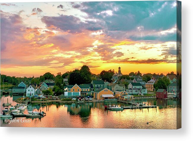  Acrylic Print featuring the photograph Portsmouth by John Gisis