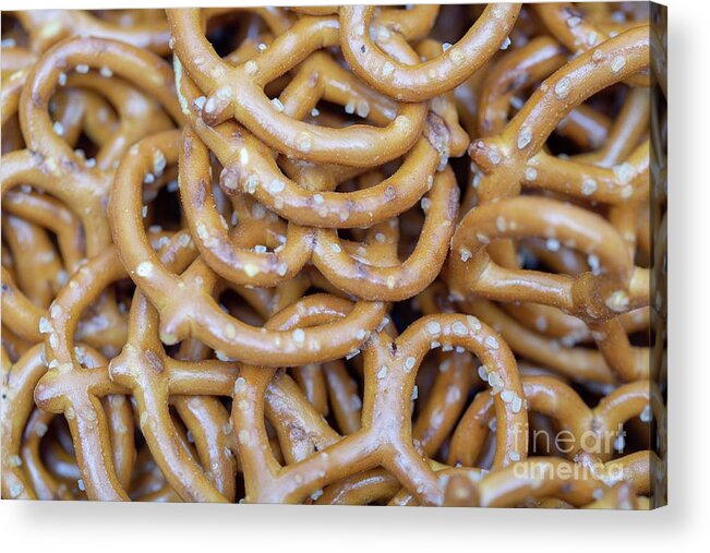 Sea Acrylic Print featuring the photograph Pretzels by Michael Graham