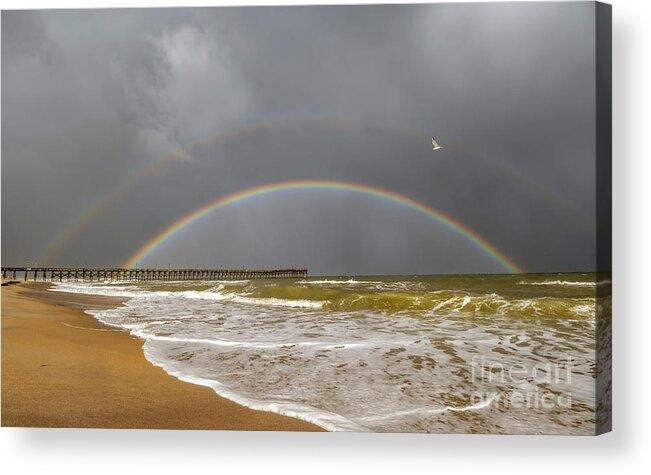 Rainbow Acrylic Print featuring the photograph Promise of Hope by DJA Images