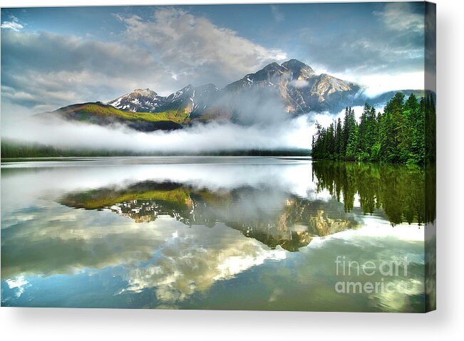 Pyramid Lake Acrylic Print featuring the photograph Pyramid Lake by Darcy Dietrich