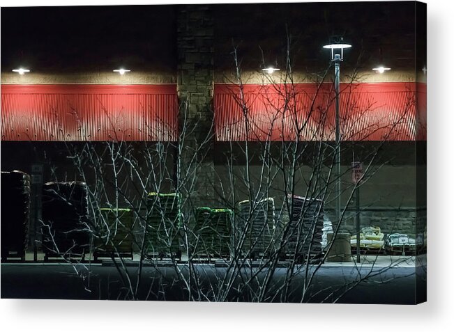 Quiet Night Acrylic Print featuring the photograph Quiet Night - by Julie Weber