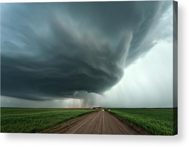 Weather Acrylic Print featuring the photograph Quinter, Kansas by Colt Forney