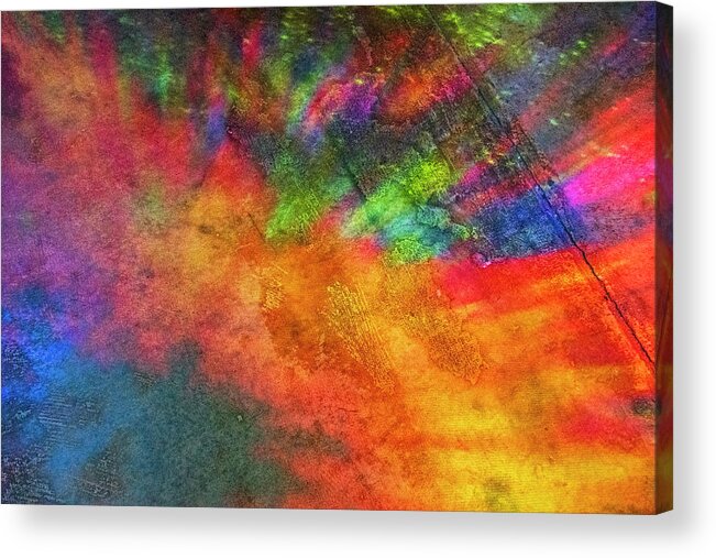 Greensboro Science Center Acrylic Print featuring the photograph Rainbow Light by Melissa Southern