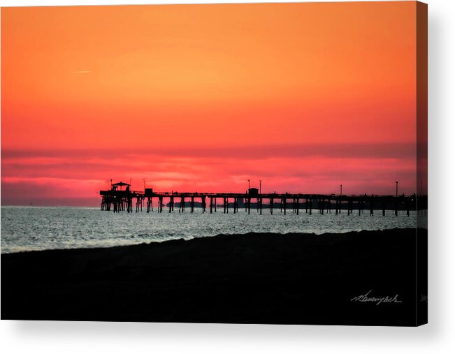 Color Acrylic Print featuring the photograph Ready for Night Fishing by Alan Hausenflock
