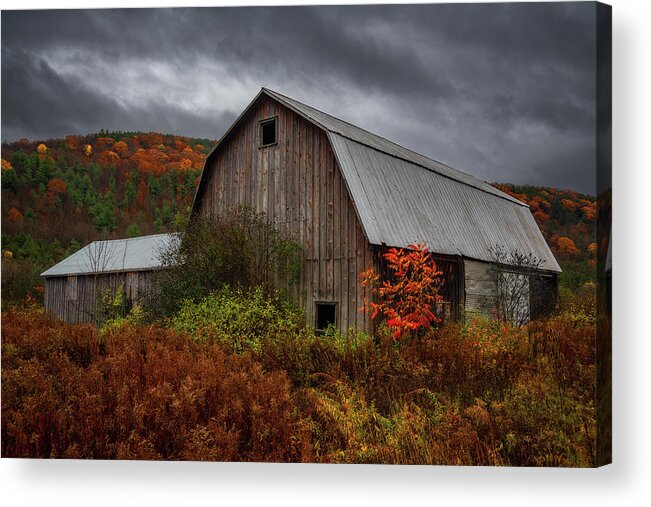 Barns Acrylic Print featuring the photograph Reclaimed by Darren White