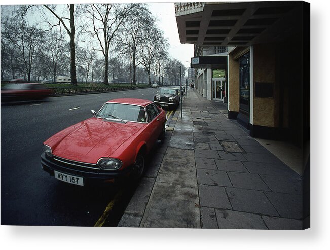 Jaguar Acrylic Print featuring the photograph Red Jaguar by Jim Mathis