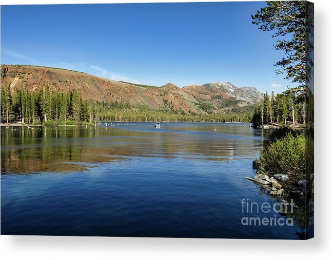 Lake Mamie Acrylic Print featuring the photograph Reflections at Lake Mary by Abigail Diane Photography