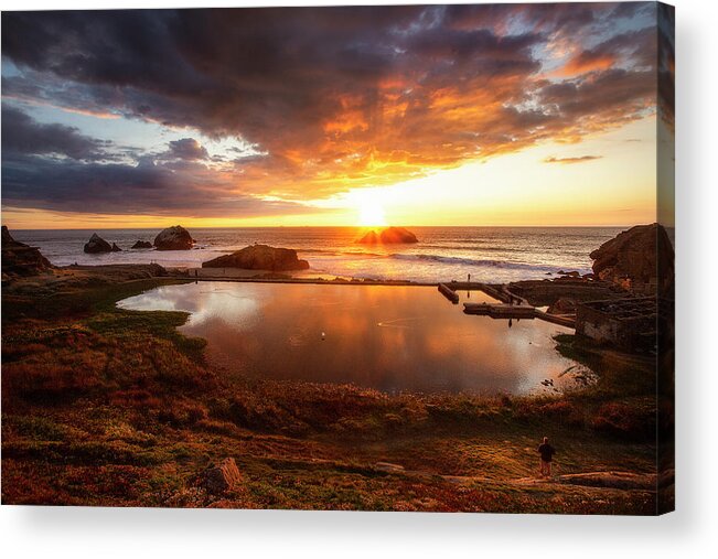  Acrylic Print featuring the photograph Reflections by Louis Raphael