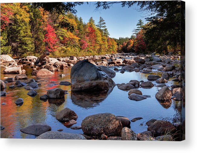 Autumn Acrylic Print featuring the photograph Reflections of Nature by Craig A Walker