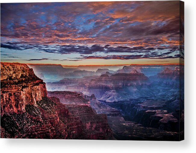 Epic Grand Canyon View Acrylic Print featuring the photograph Remnants Of Time by Az Jackson