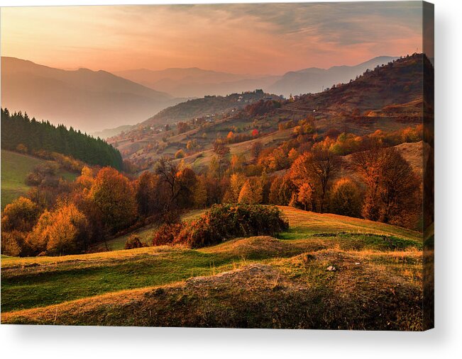 Rhodope Mountains Acrylic Print featuring the photograph Rhodopean Landscape by Evgeni Dinev