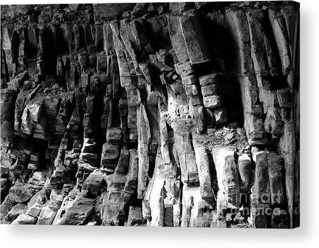 Rock Acrylic Print featuring the photograph Rock Layers by Phil Perkins