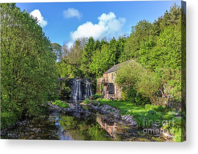 England Acrylic Print featuring the photograph Rutter Falls by Tom Holmes Photography