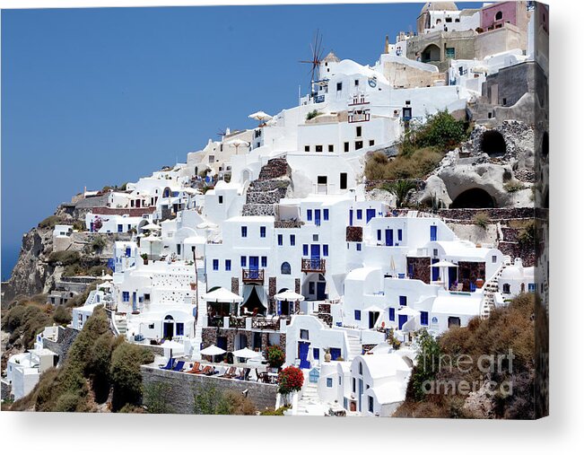 Santorini Acrylic Print featuring the photograph Santorini XI by Rich S