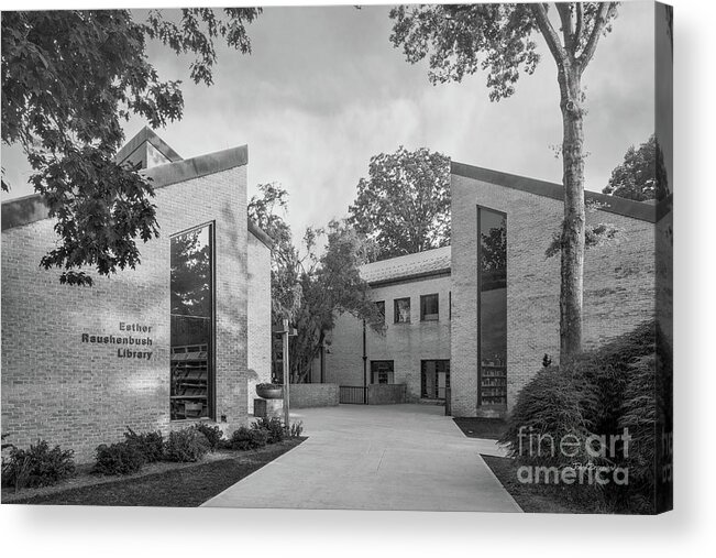 Sarah Lawrence College Acrylic Print featuring the photograph Sarah Lawrence College Library by University Icons