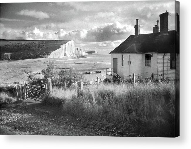 England Acrylic Print featuring the photograph Scenic Cliffs Coastline by Jerry Griffin