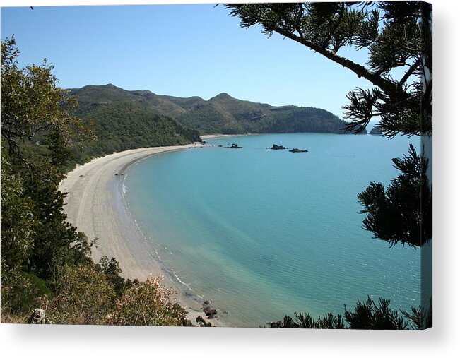 Landscape Acrylic Print featuring the photograph Scenic Lookout Cape Hillsborough 2 by Maryse Jansen
