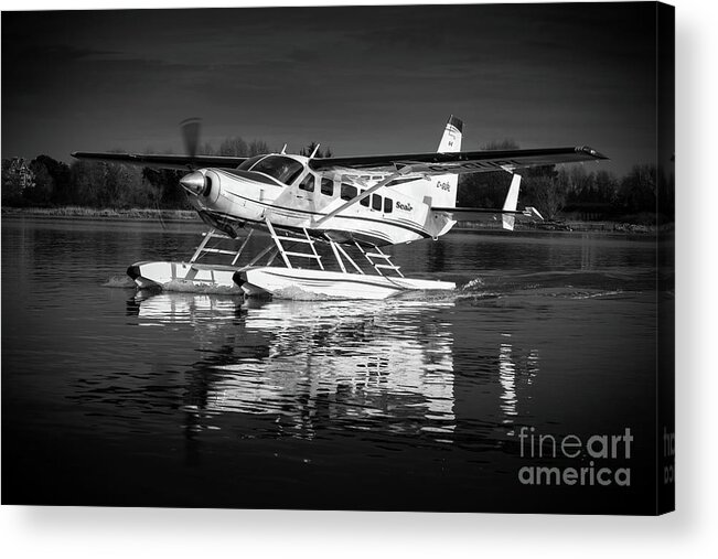 Airplane Acrylic Print featuring the photograph Seair Cessna 208 Caravan by Rastislav Margus