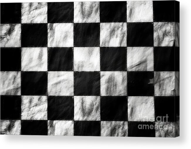 Black and white acrylic paint | Art Board Print