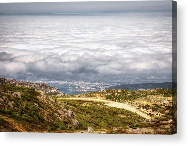 Serra Da Estrela Acrylic Print featuring the photograph Serra da Estrela by Micah Offman