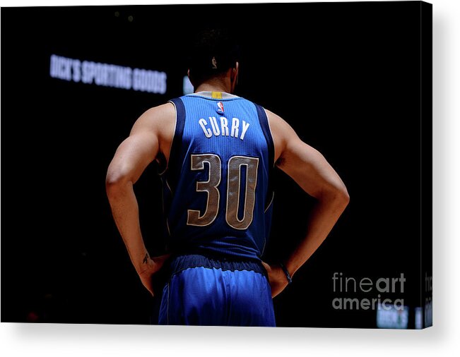 Seth Curry Acrylic Print featuring the photograph Seth Curry by Bart Young
