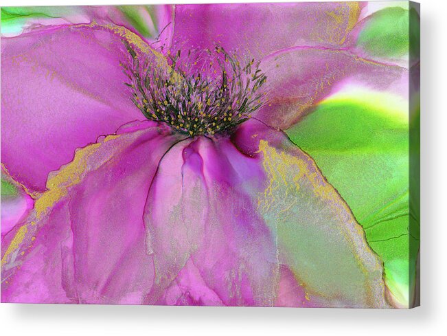 Art Acrylic Print featuring the painting Shine On by Kimberly Deene Langlois