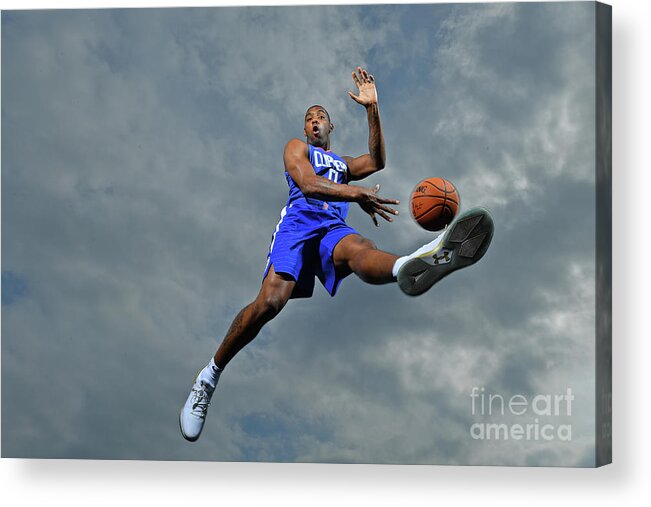 Nba Pro Basketball Acrylic Print featuring the photograph Sindarius Thornwell by Jesse D. Garrabrant