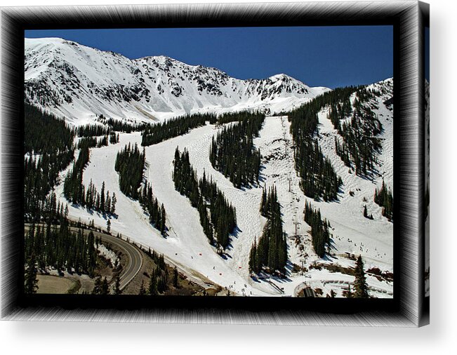 Basin Acrylic Print featuring the photograph Ski Basin by Richard Risely