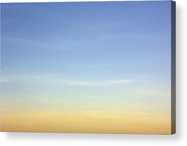 Wind Acrylic Print featuring the photograph Sky As Sunset by Dekzer007