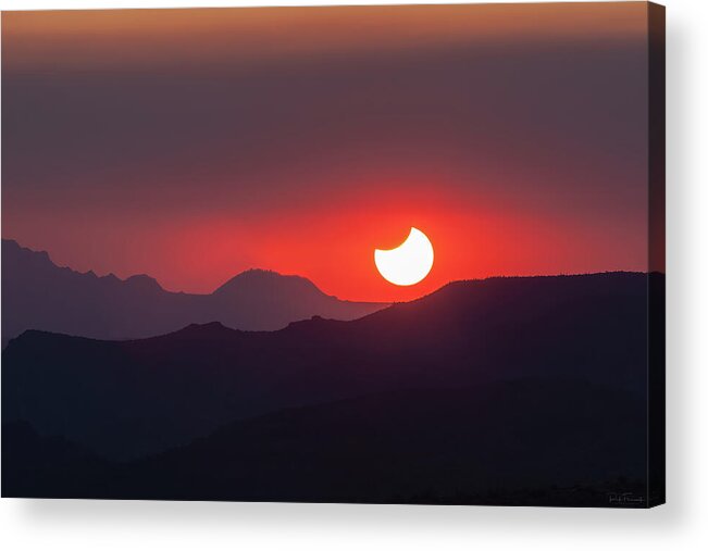 American Southwest Acrylic Print featuring the photograph Solar Magic by Rick Furmanek