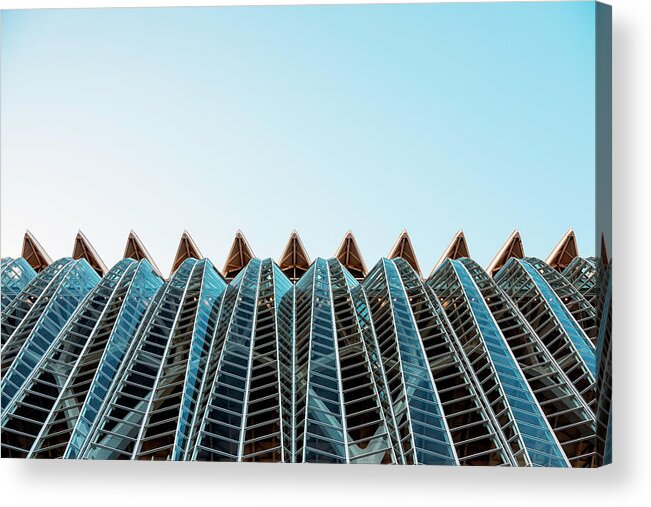 Futuristic Acrylic Print featuring the photograph Spikes by Jose Luis Vilchez