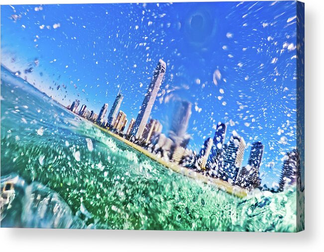 Australia Lifestyle Acrylic Print featuring the photograph Splash by Az Jackson