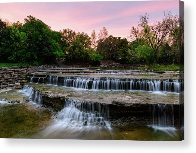 Airfield Falls Acrylic Print featuring the photograph Spring Colors by Michael Scott