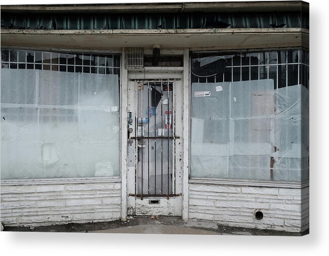 Urban Acrylic Print featuring the photograph Stable Economy by Kreddible Trout