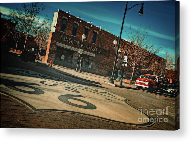 Standing On The Corner Acrylic Print featuring the photograph Standing On The Corner by Doug Sturgess