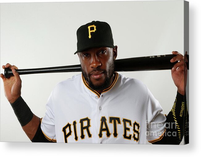 Media Day Acrylic Print featuring the photograph Starling Marte by Brian Blanco
