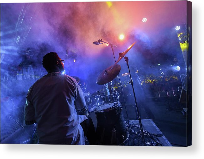 Maiden Voyage Festival Acrylic Print featuring the photograph Steam at Maiden Voyage Festival by Andrew Lalchan