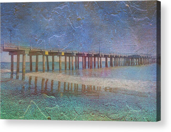 Coney Island Beach Acrylic Print featuring the photograph Steeple Chase Pier by Cate Franklyn
