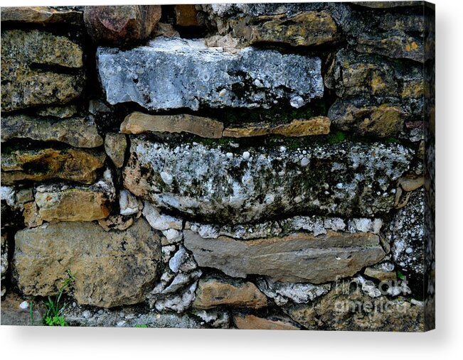 Wall Photography Acrylic Print featuring the photograph Stones from the Past by Expressions By Stephanie