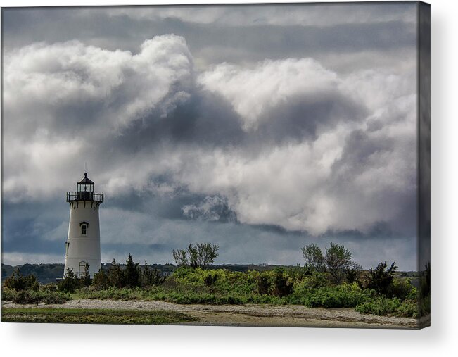 Edgartown Acrylic Print featuring the photograph Storm Brewing by Erika Fawcett