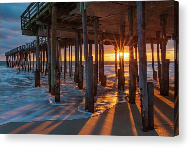 North America Acrylic Print featuring the photograph Streaks of Light by Melissa Southern