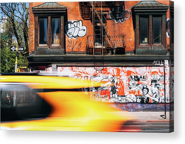 City Acrylic Print featuring the photograph Streets of NYC by Francesco Riccardo Iacomino