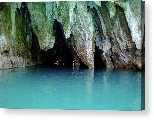 Philippines Acrylic Print featuring the photograph Subterranean River National Park by Arj Munoz