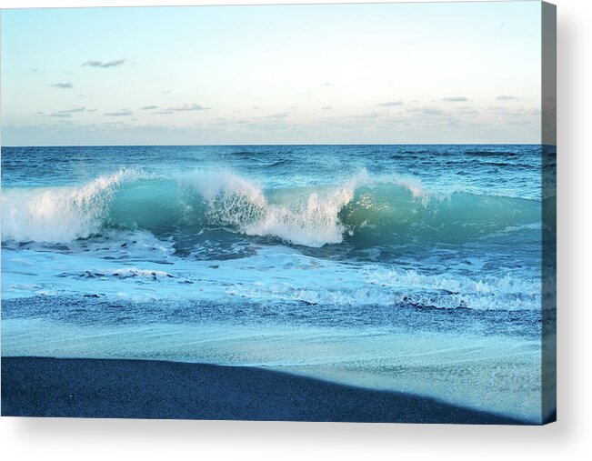 Wave Acrylic Print featuring the photograph Summer Surf Ocean Wave 2 by Laura Fasulo