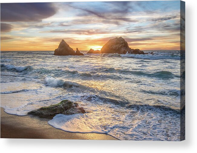 Beautiful Acrylic Print featuring the photograph Afterglow by Gary Geddes