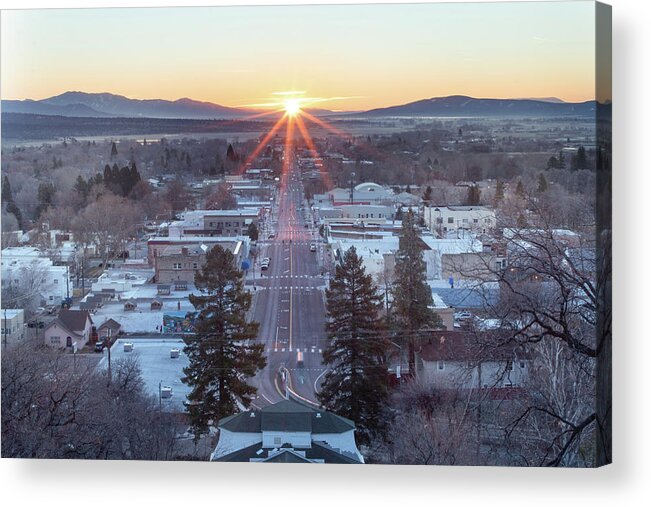 Susanville Acrylic Print featuring the photograph Susanville Solstice by Randy Robbins