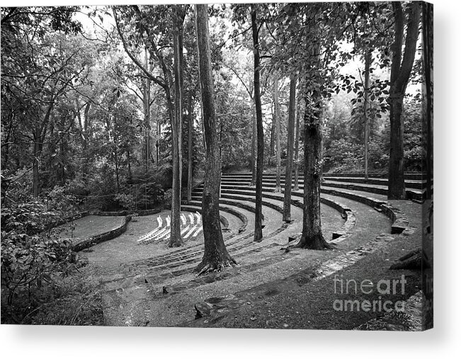 Swarthmore College Acrylic Print featuring the photograph Swarthmore College Scott Amphitheater by University Icons