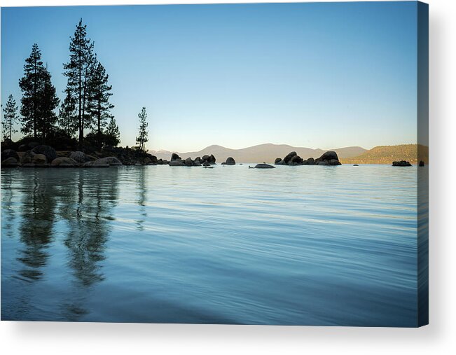 Lake Tahoe Acrylic Print featuring the photograph Tahoe No. 1 by Ryan Weddle